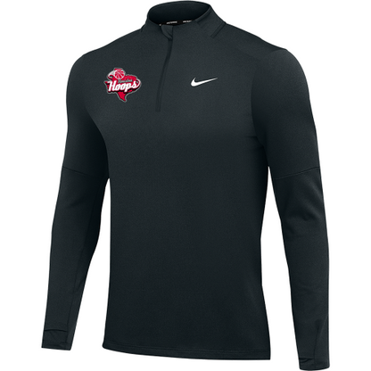 Hoops Mens Dri-FIT Element 1/2 Zip Top